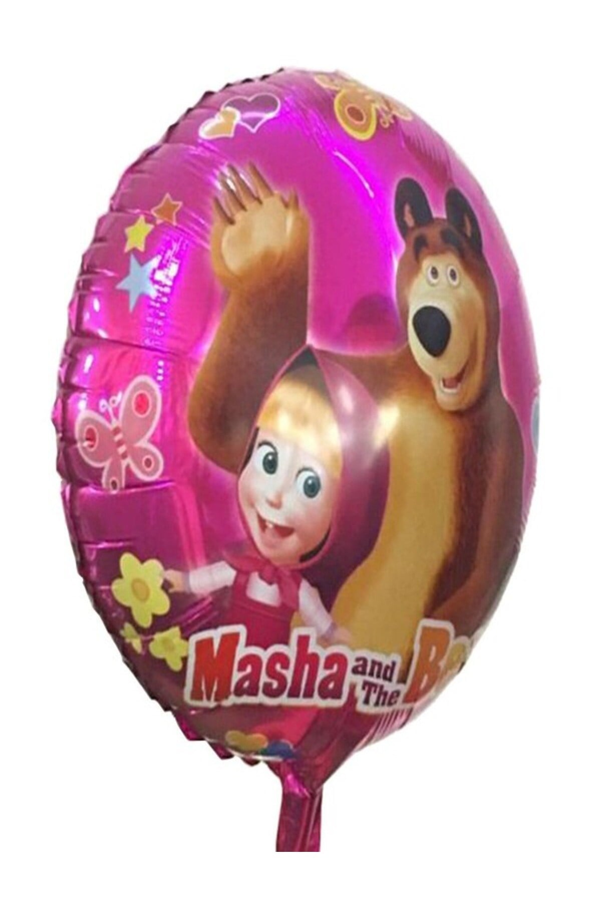 Pembe Maşa ve Koca Ayı Folyo Balon 43 CM