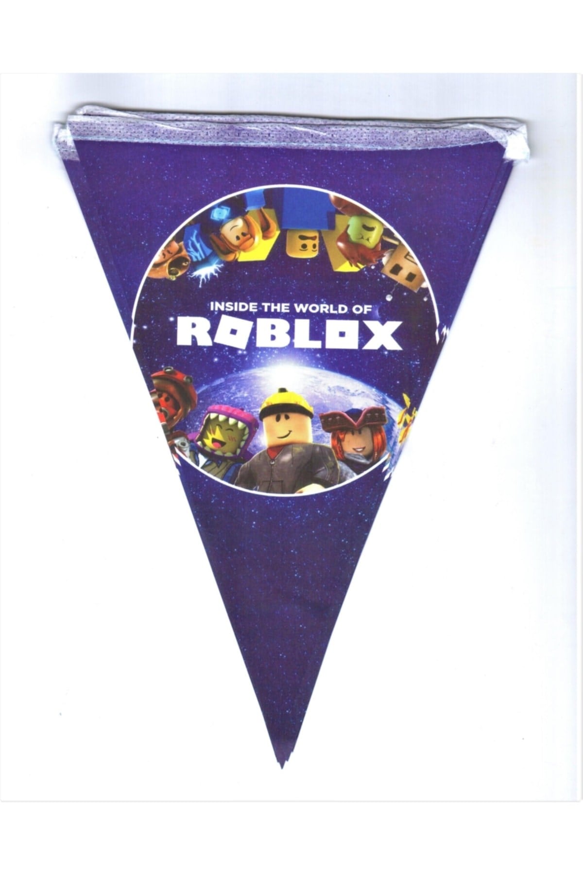 Roblox Temalı, Doğum Günü, Parti Flama, Bayrak Set