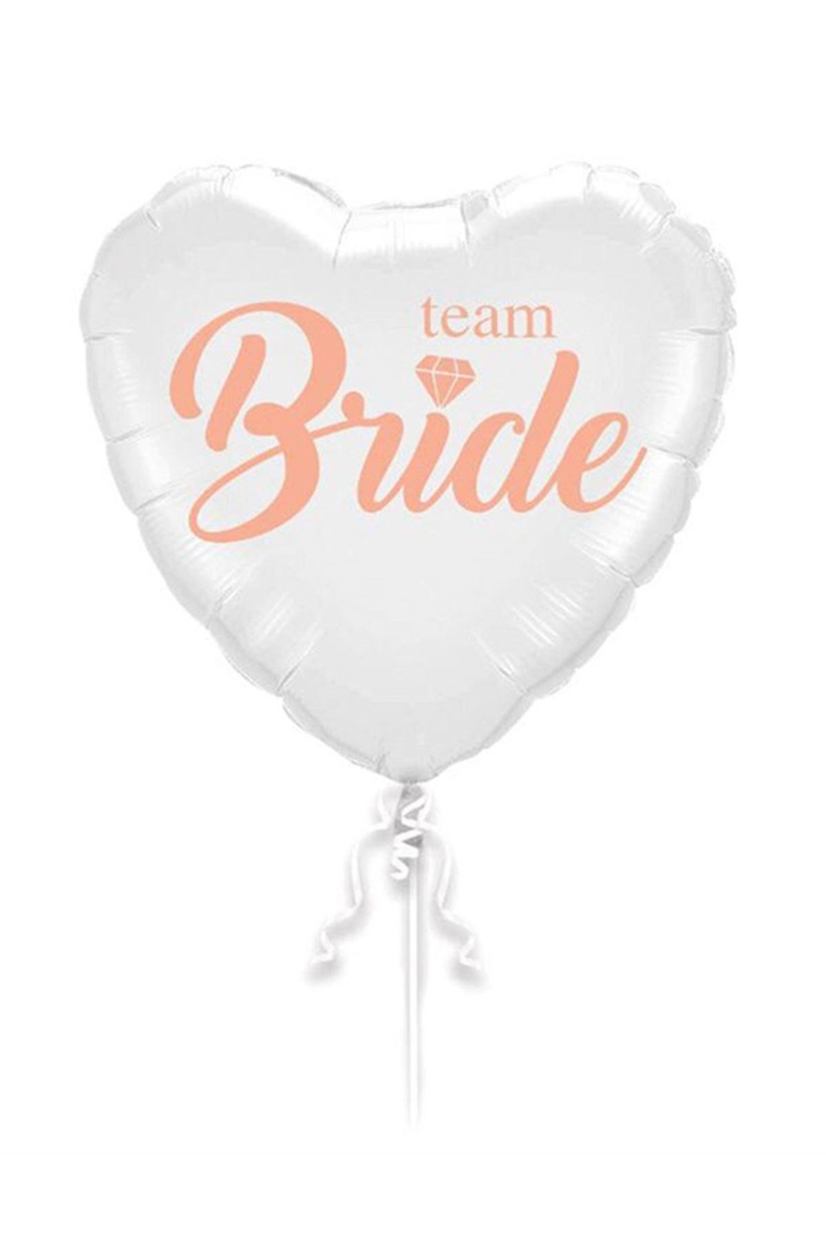 Team Bride Kalp Folyo Balon 45 cm