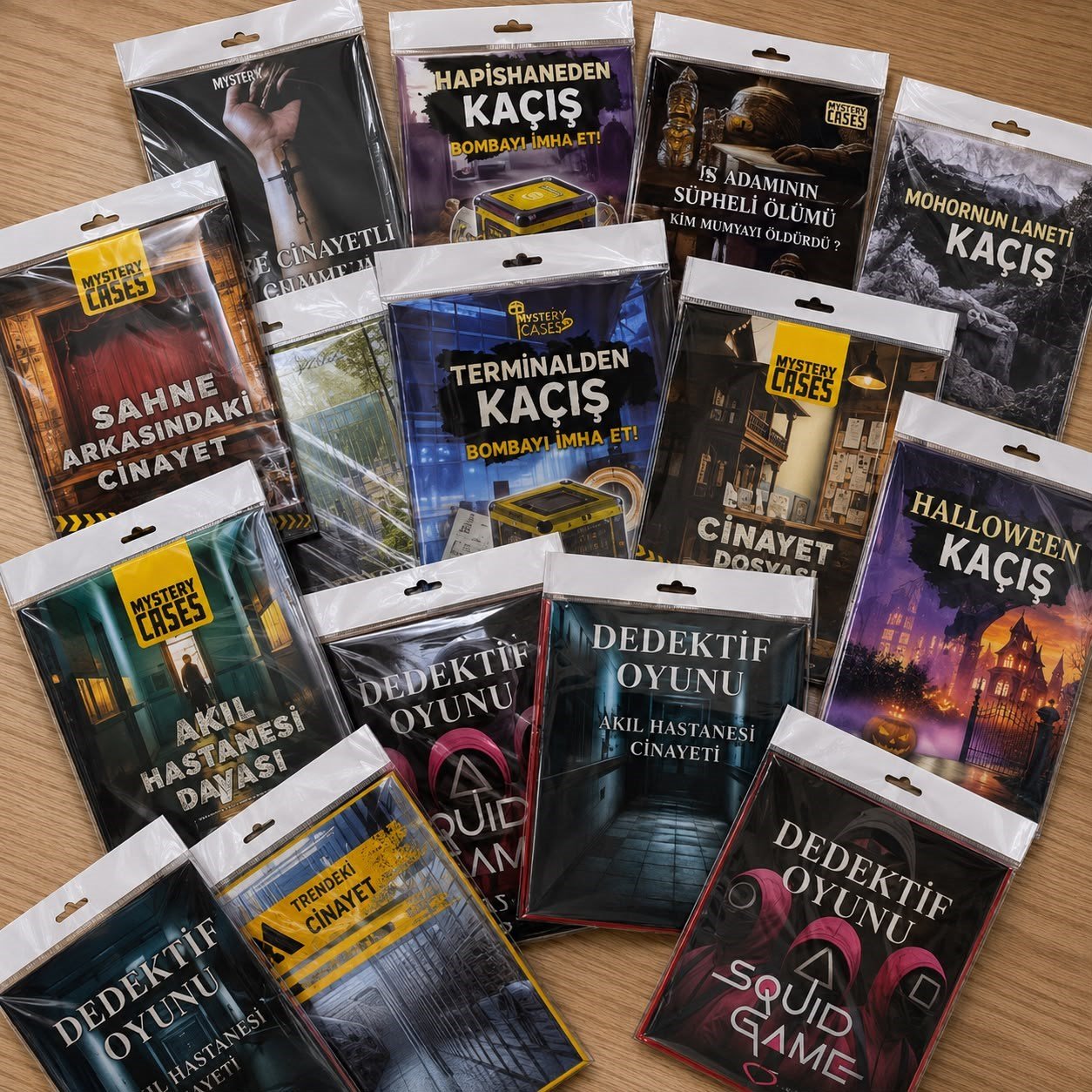 Cinayet çözme oyunu (1 dergi)