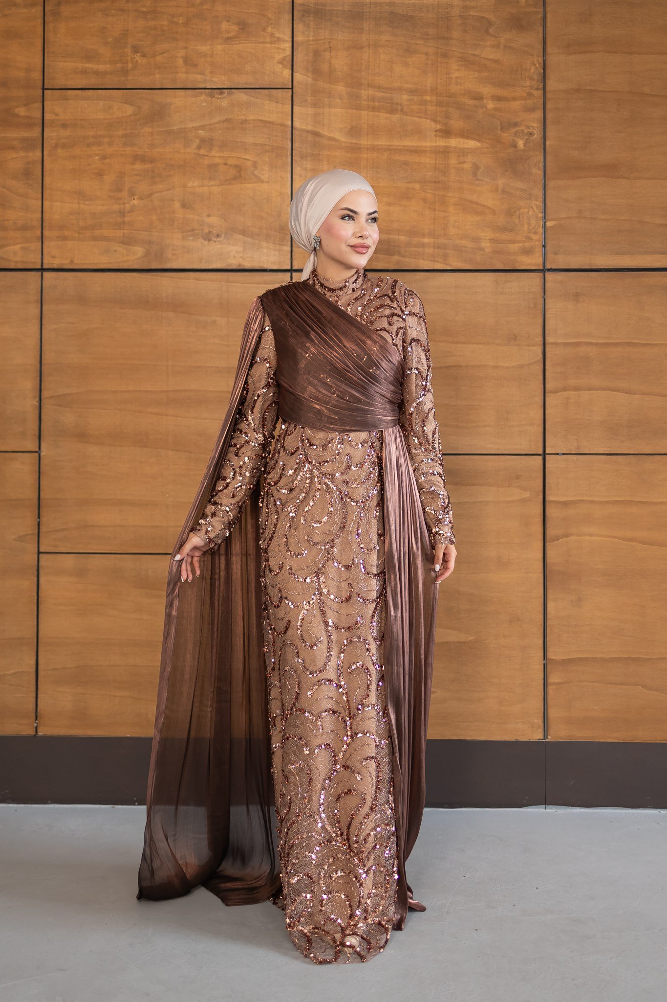 Ravza Payetli Model Abiye | Vizon