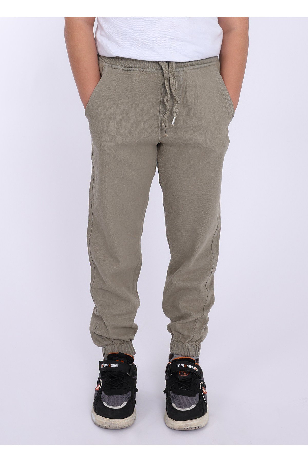 Çocuk Beli Lastikli Mevsimlik Erkek Ve Kız Unisex Pantolon