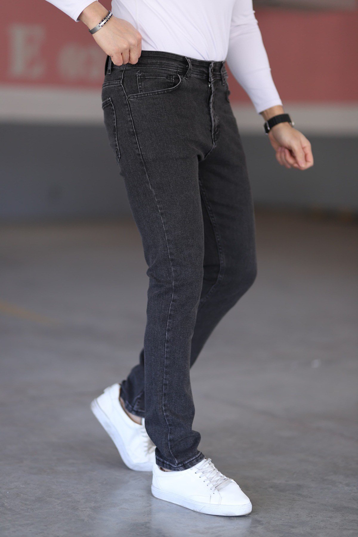 ERKEK Regular fit rahat kesim jeans