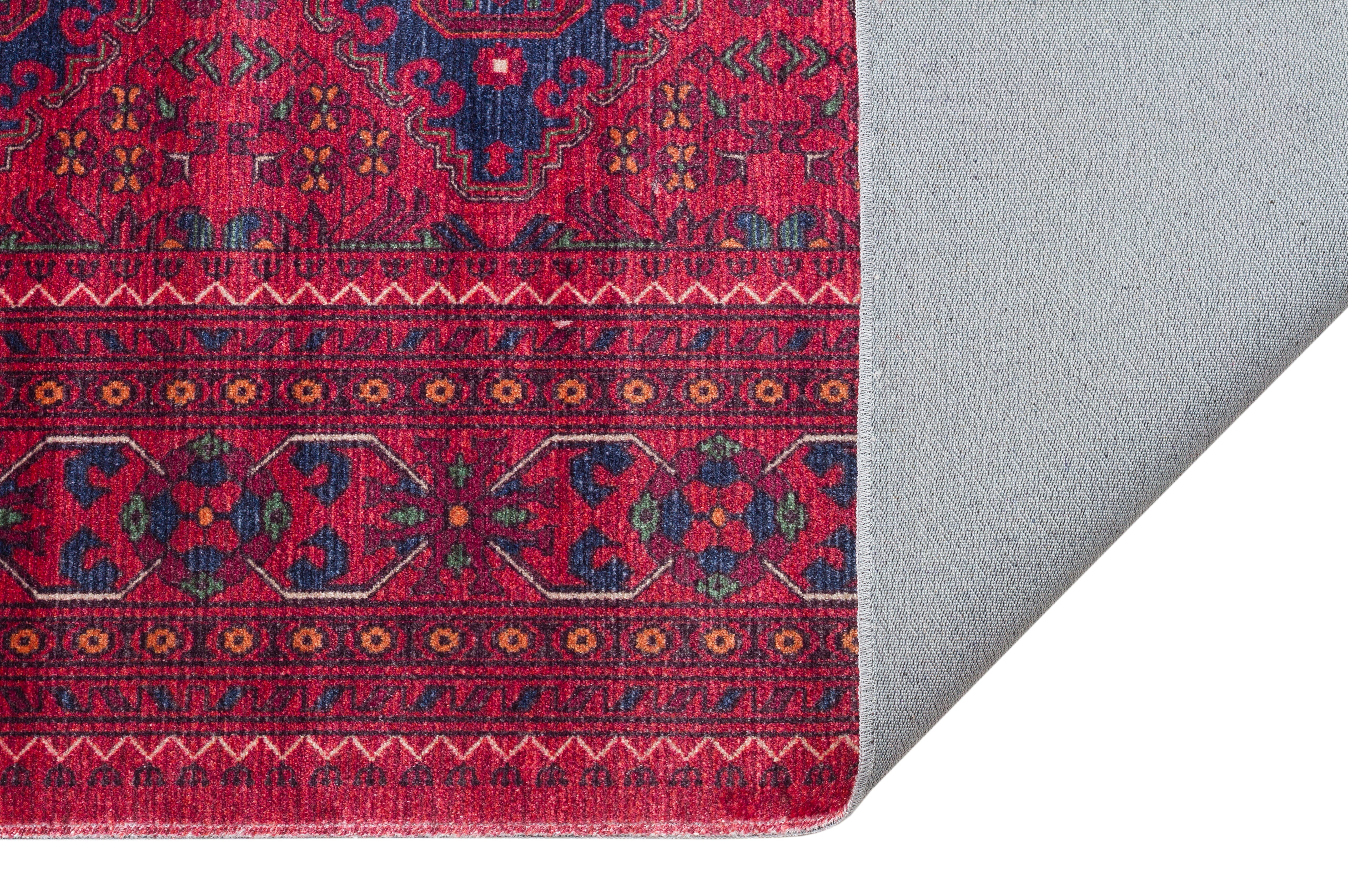 Ottoman Serisi Vintage Desenli Dijital Baskı Halı