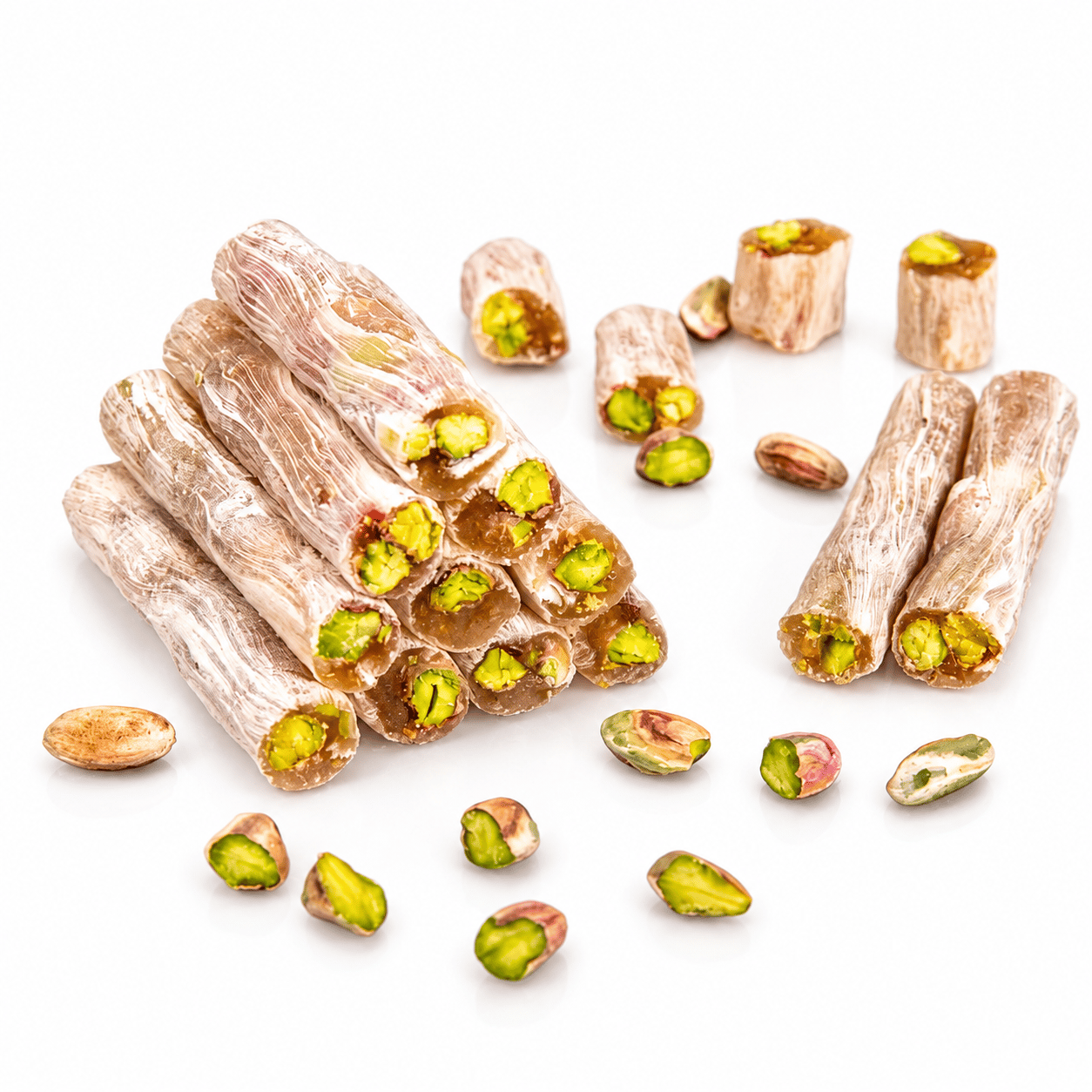Antep Fıstıklı Fitil Lokum 1000 Gr