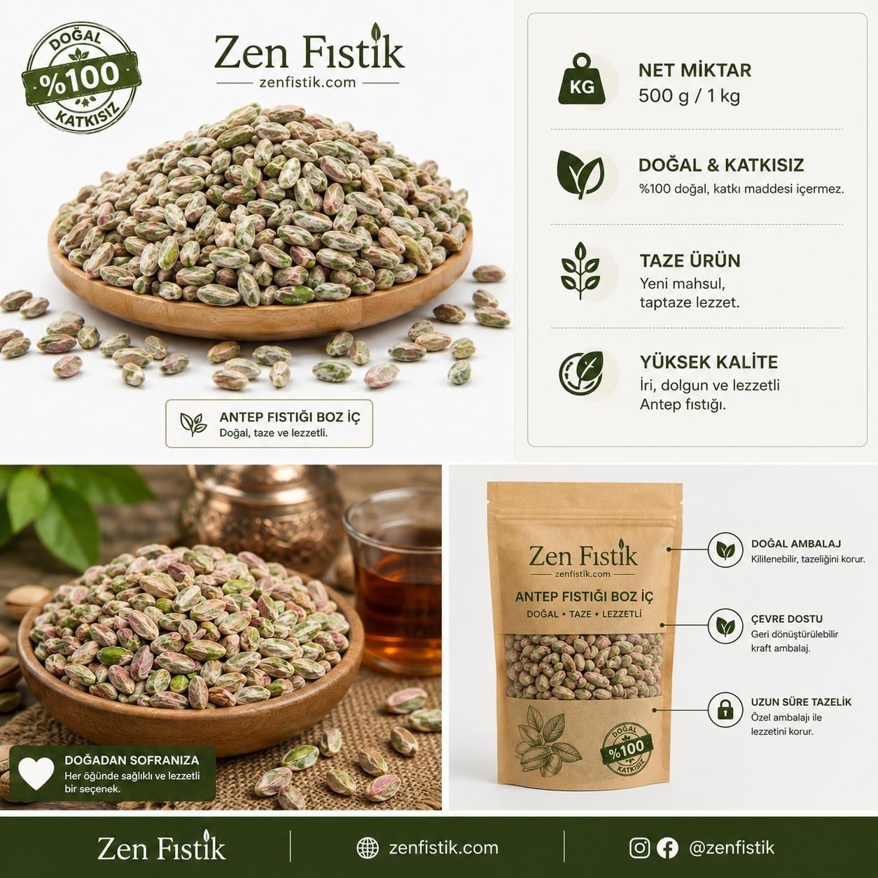 BOZ İÇ FISTIK