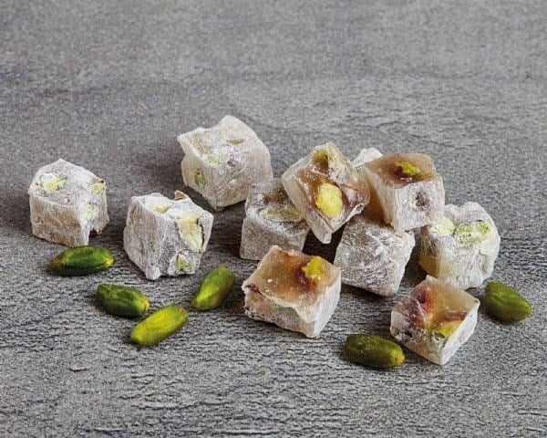 Çifte Kavrulmuş Antep Fıstıklı Lokum 1000 Gr