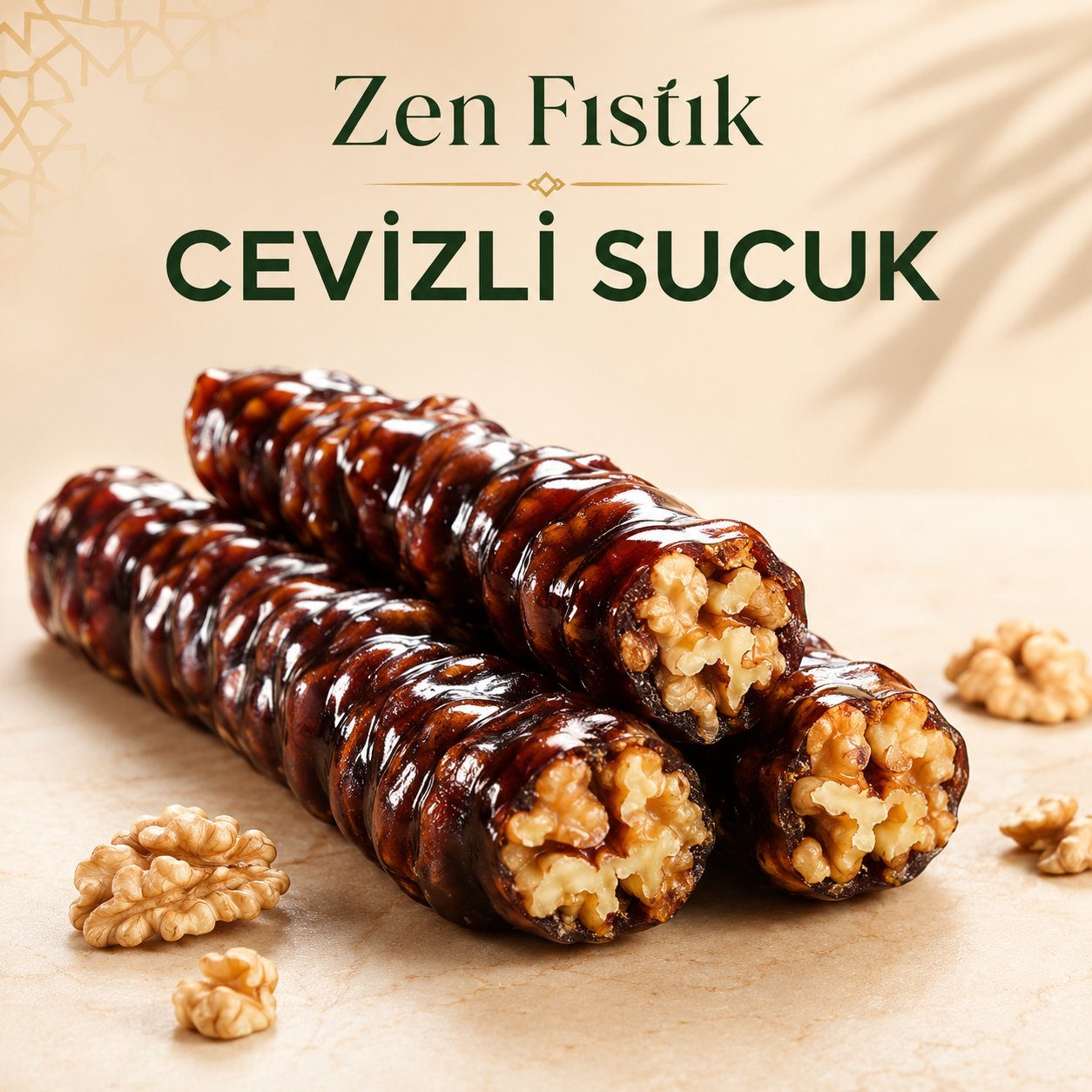 Geleneksel Cevizli Sucuk – Cevizli Köme 1000Gr