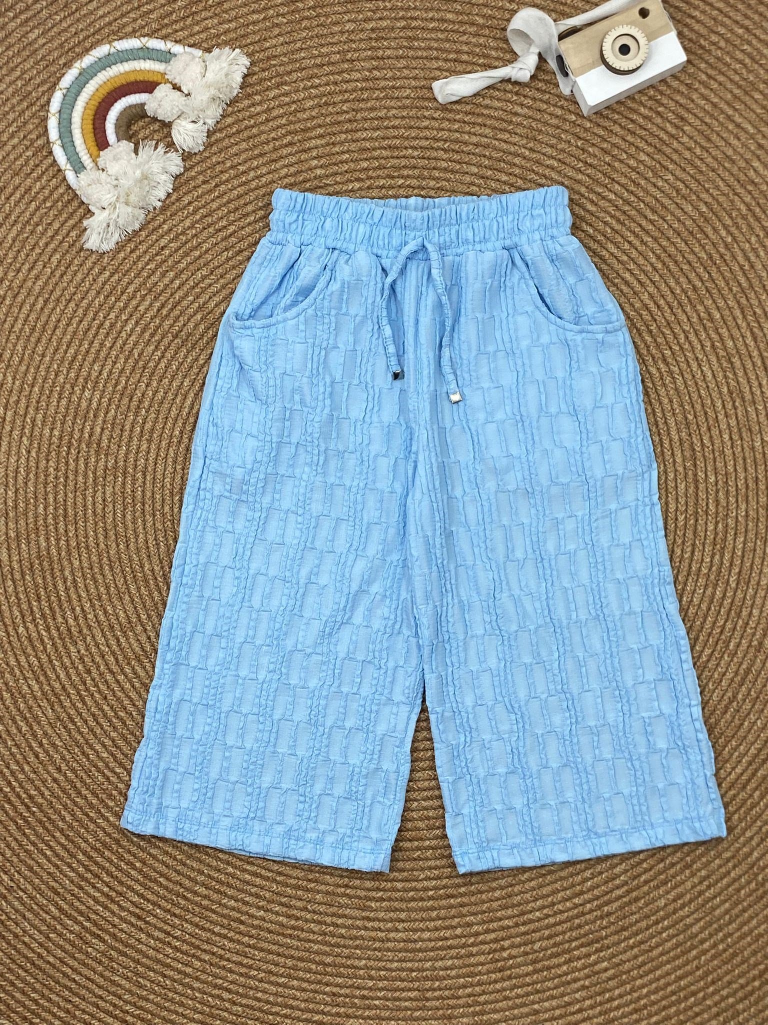 W4558 BÜRÜMCÜK KAPRİ MAVİ
