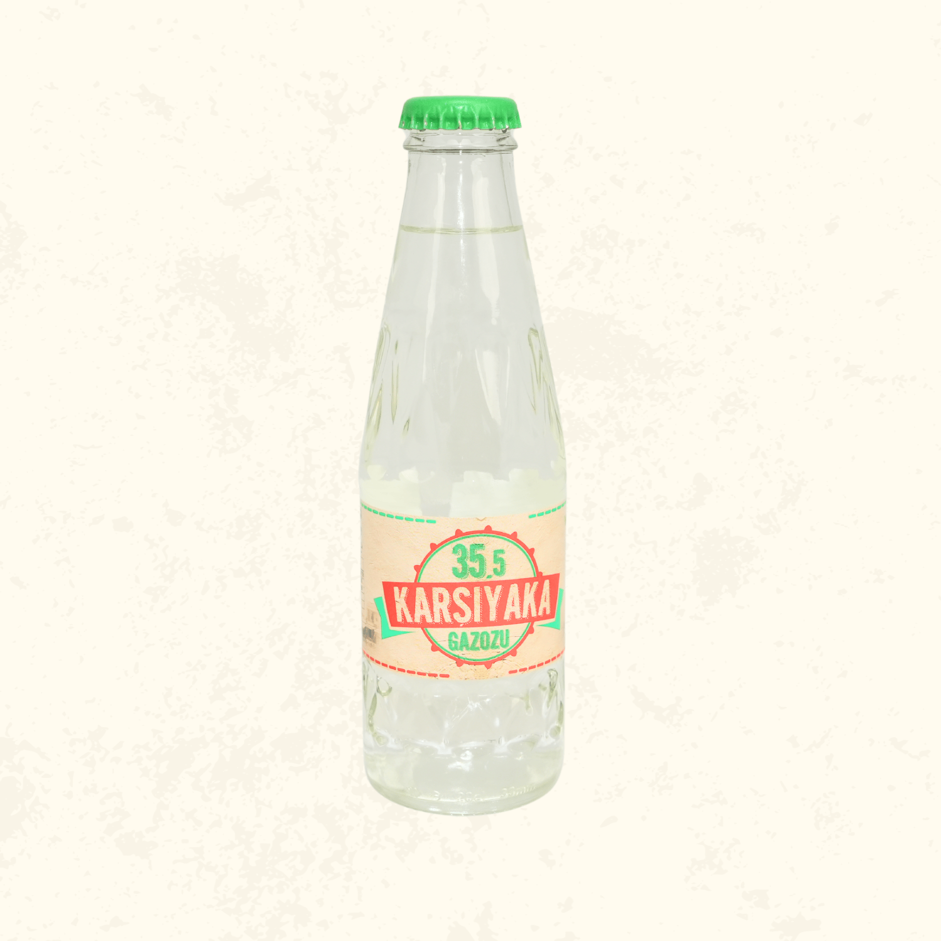 35.5 Karşıyaka Gazozu Sade Gazoz 250 ml Cam Şişe