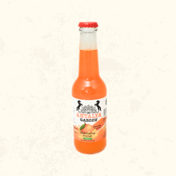 Antalya Gazozu Mandalinalı 250 ml - C Vitaminli Yoğun Narenciye Ferahlığı