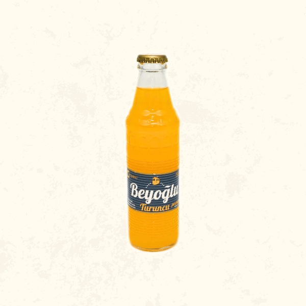 Beyoğlu Turuncu (Portakal & Narenciye) Gazozu 250 ml - Premium Narenciye Ferahlığı