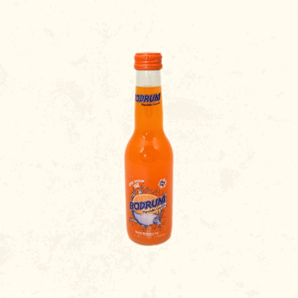 Bodrum Mandalina Gazozu 250 ml - Gerçek Bodrum Mandalinası Tadı ve Ege Ferahlığı