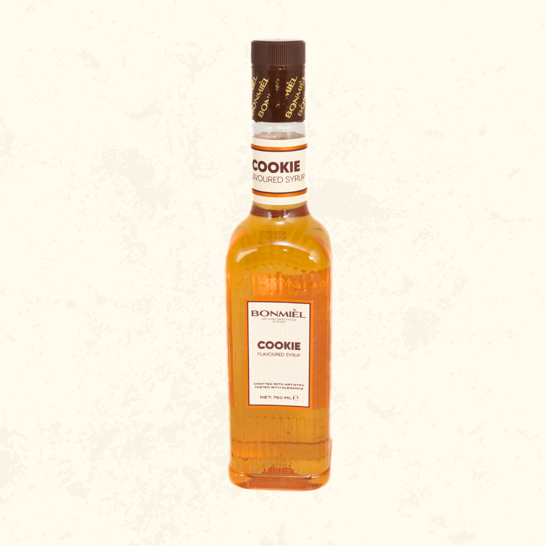 BONMIÈL Cookie Fırınlanmış Kurabiye Aromalı Kahve ve Kokteyl Şurubu 750 ml