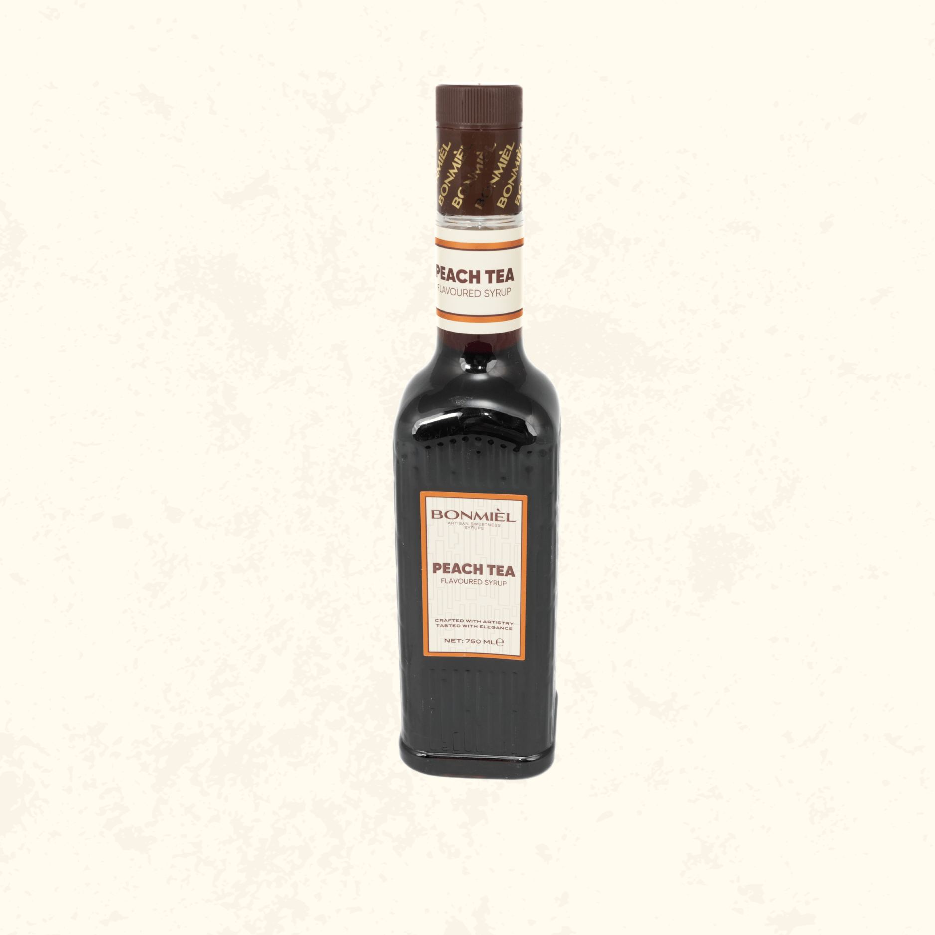 BONMIÈL Peach Tea Şeftali Aromalı Soğuk Çay ve Kokteyl Şurubu 750 ml