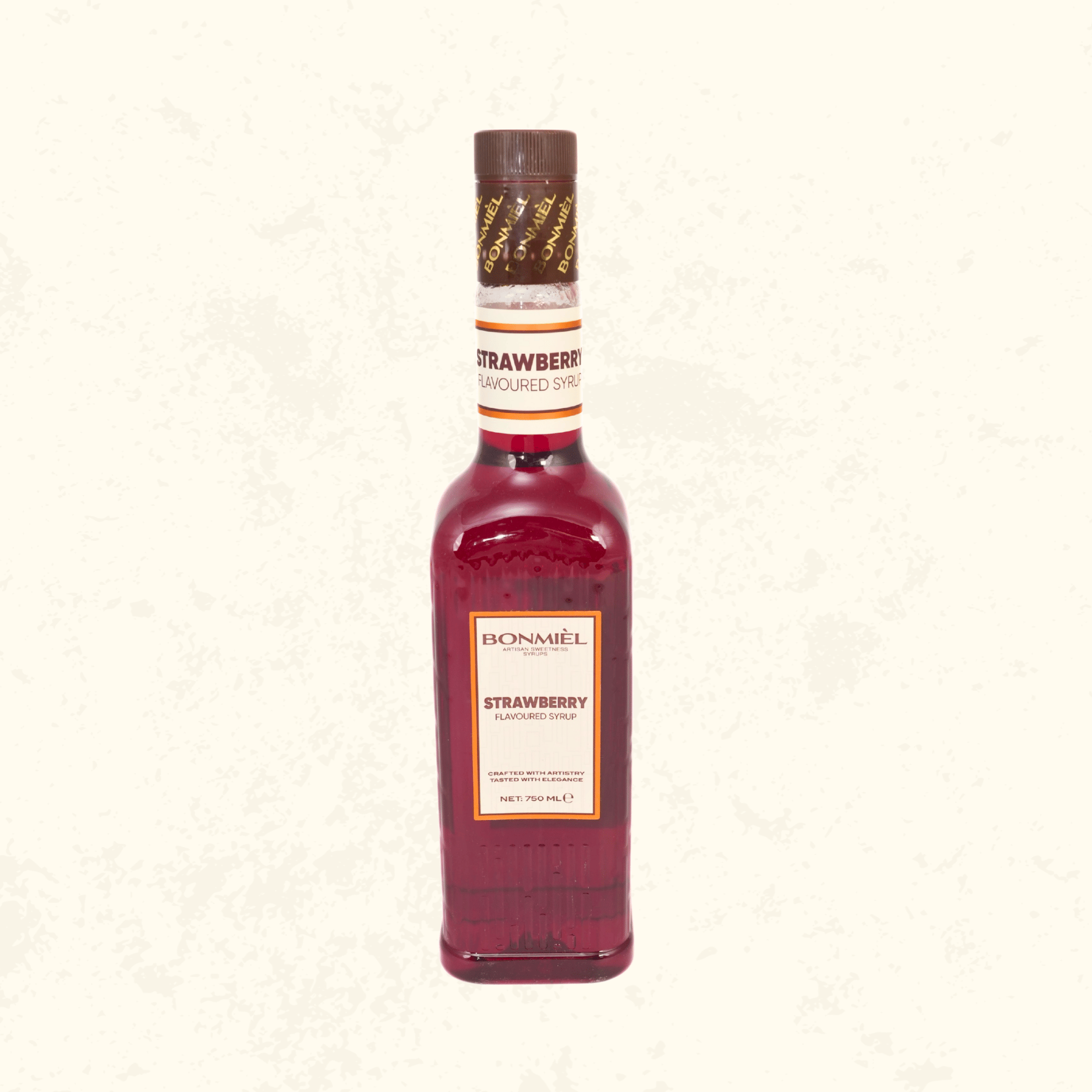 BONMIÈL Strawberry (Çilek) Aromalı Kahve, Kokteyl ve Smoothie Şurubu 750 ml