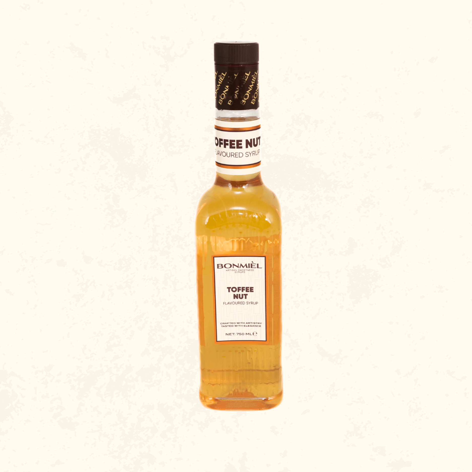 BONMIÈL Toffee Nut Karamelize Tereyağı ve Fındık Aromalı Gurme Kahve Şurubu 750 ml