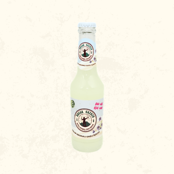 Bucak Gazozu Salep Aromalı 250 ml - %100 Pancar Şekerli İnovatif Lezzet