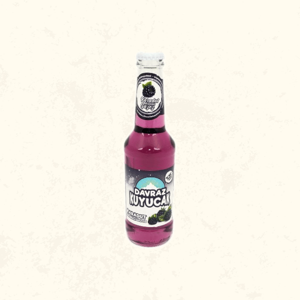 Davraz Kuyucak Karadut Aromalı Gazoz 250 ml - Mayhoş Akdeniz Ferahlığı