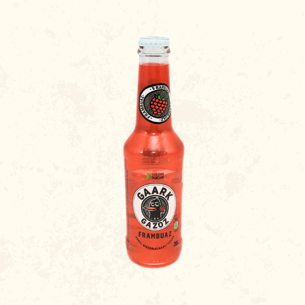 Gaark Frambuazlı Gazoz 250 ml - %100 Şeker Pancarlı Doğal Mineralli Lezzet