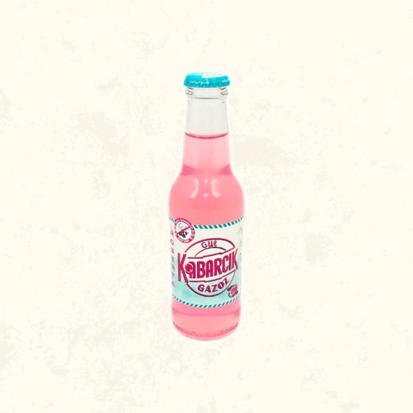 Kabarcık Gül Aromalı Gazoz (Roberta) 200 ml - Premium Çiçeksi Lezzet