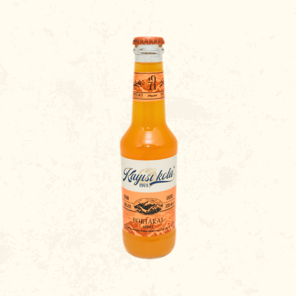Kayısı Kola Portakallı Gazoz 250 ml - Yöresel ve Yoğun Narenciye Ferahlığı