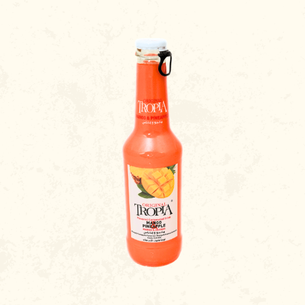Original Tropia Mango & Pineapple 250 ml - Egzotik Tropikal Gazlı İçecek