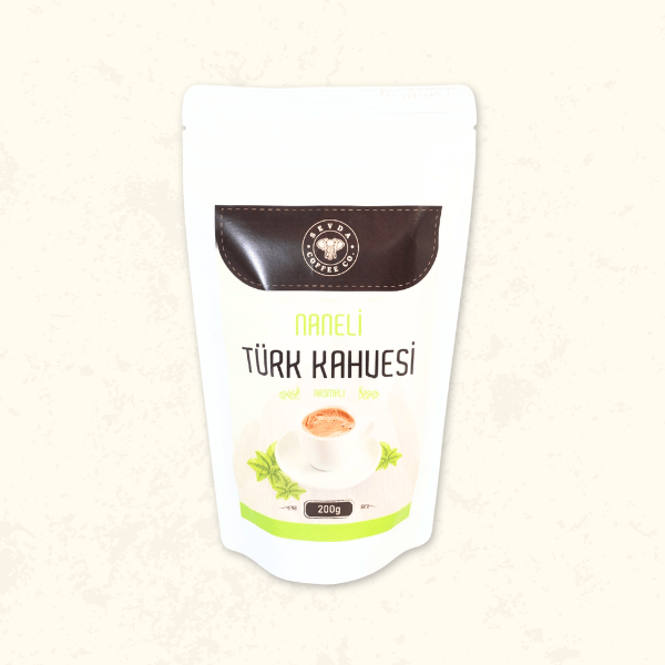 Sevda Coffee Co. Aromalı Naneli Türk Kahvesi 200 g – Ferahlatıcı Etki