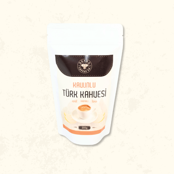 Sevda Coffee Co. Aromalı Kavunlu Türk Kahvesi 200 g – Yaz Esintisi Gurme Kahve