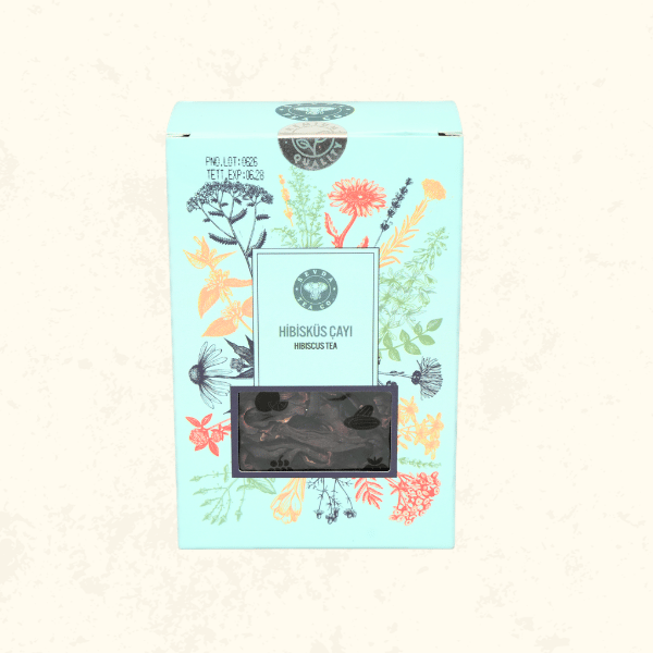 Sevda Tea Co. Premium Hibisküs Çayı 50g – Saf ve Taze Kurutulmuş Mekke Gülü