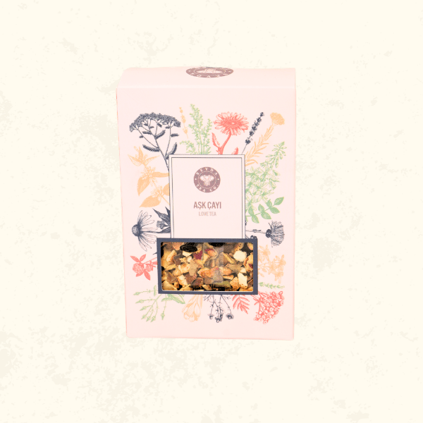 Sevda Tea Co. Premium Aşk Çayı 100g – Egzotik Çiçek ve Meyve Harmanı Gurme Çay