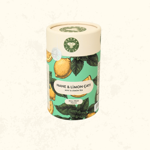 Sevda Tea Co. Premium Nane & Limon Çayı – Ferahlatıcı ve Canlandırıcı Gurme Çay