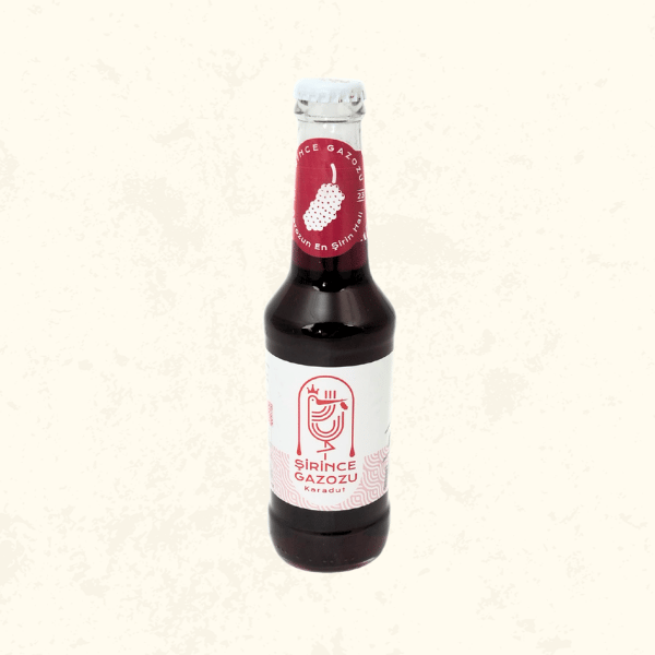 Şirince Gazozu Karadut Aromalı 250 ml - Ege Bahçelerinden Gelen Mayhoş Serinlik