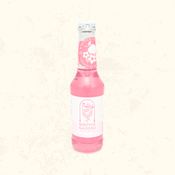 Şirince Gazozu Mürver & Şeftali 250 ml - Saray Esintili Çiçeksi ve Meyvemsi İksir