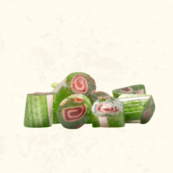 Special Neşeli Yeşil Elma Orman Meyve Aromalı Akide Şekeri
