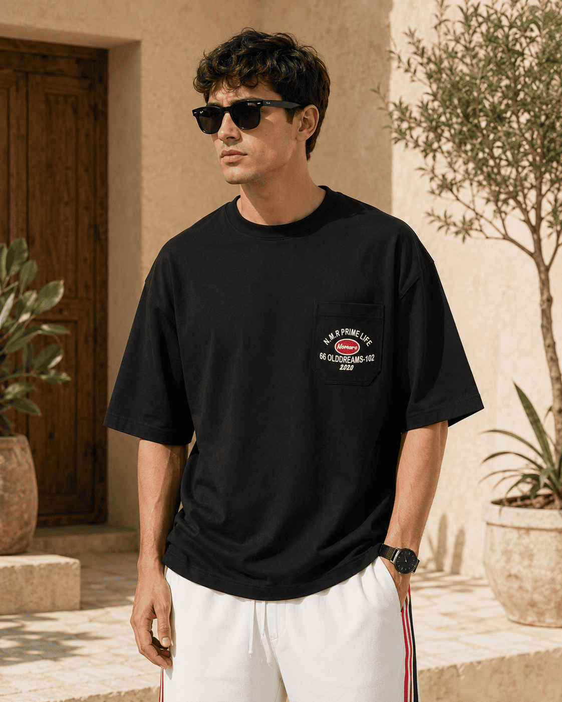 Erkek Pamuk Kumaş Oversize Tshirt