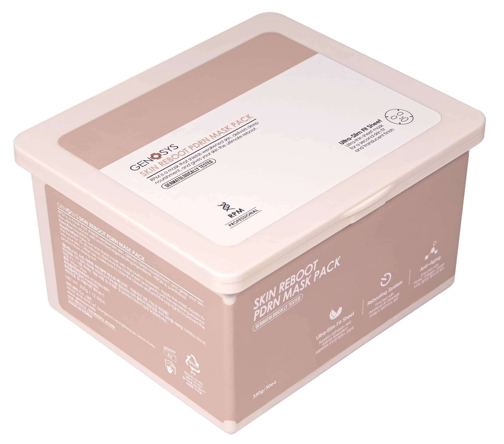 Genosys Skin Reboot PDRN Mask Pack 350gr (30 Sheet)
