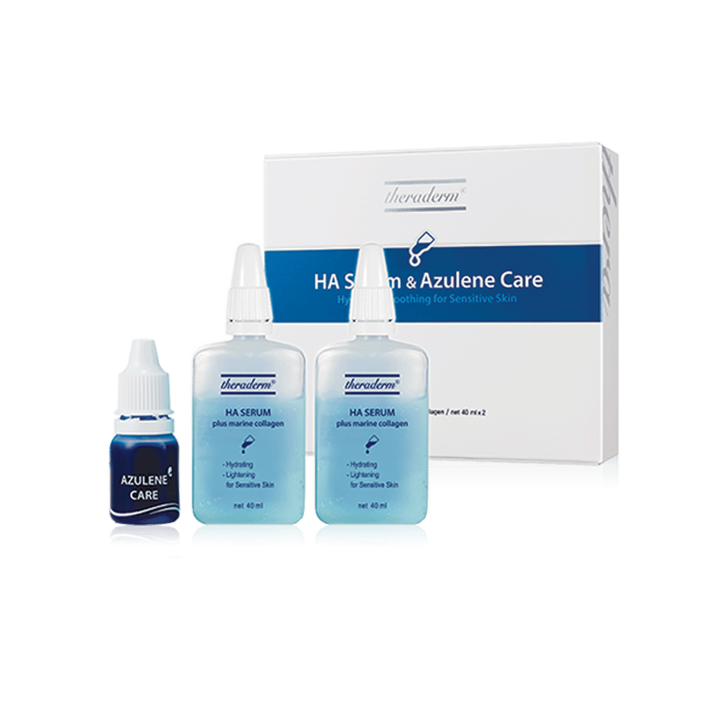 Theraderm HA Serum & Azul Care Serum Kit 2*40 ml + 8 ml