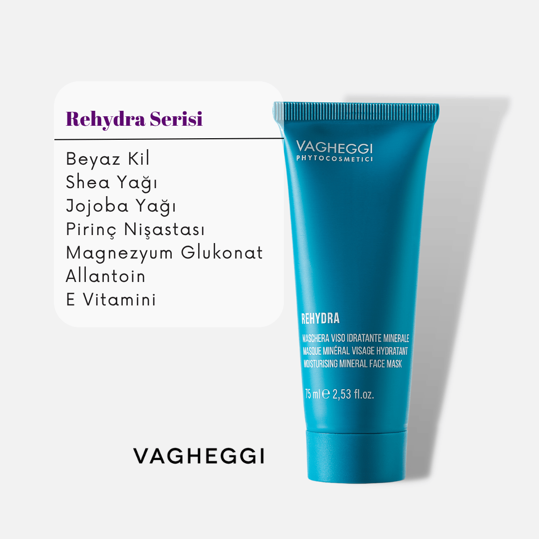 Vagheggi REHYDRA MOISTURISING MINERAL FACE MASK 75 ml