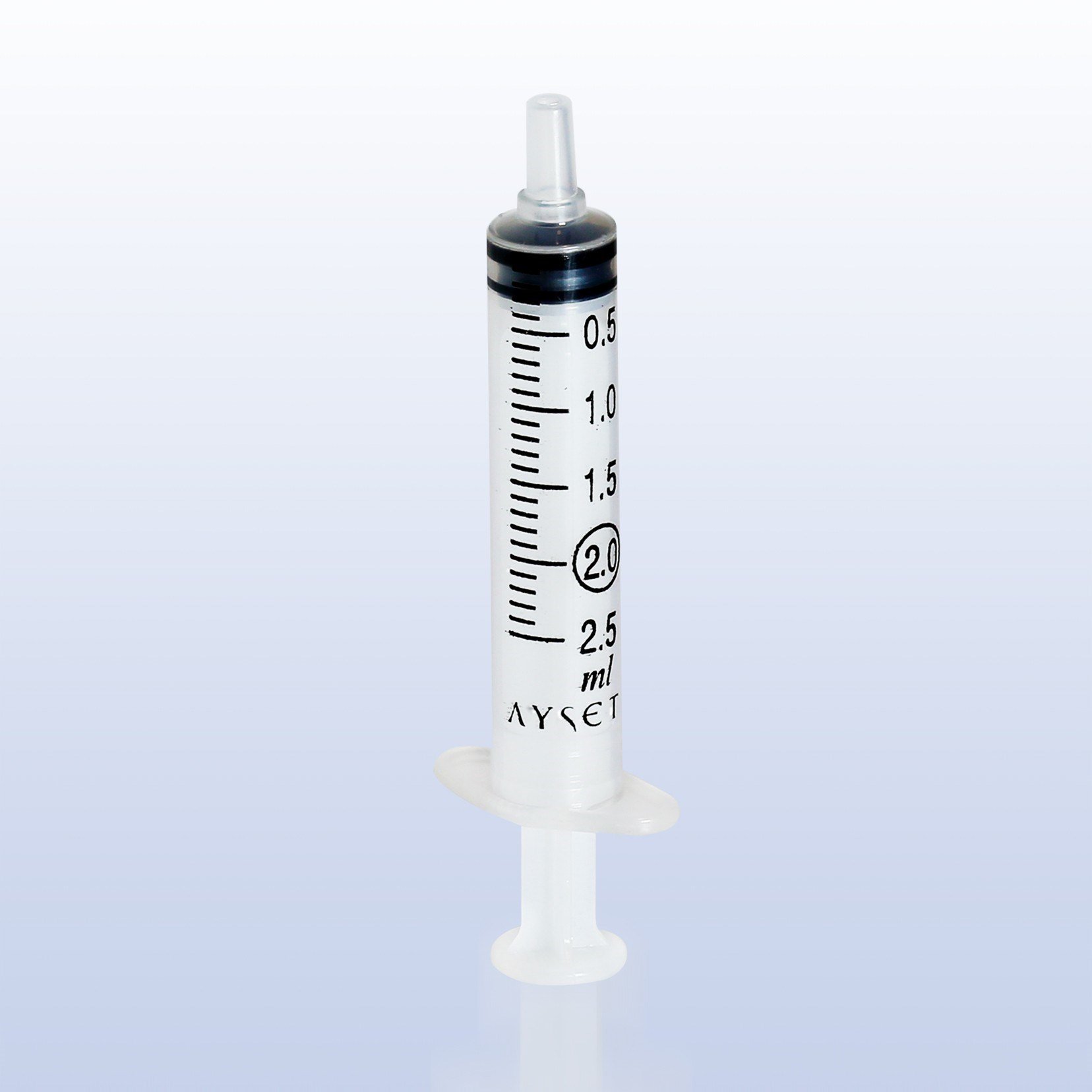 Ayset - Dental Enjektör - 2 cc - 3P - 27G - 0.40 x 50 mm - Gri