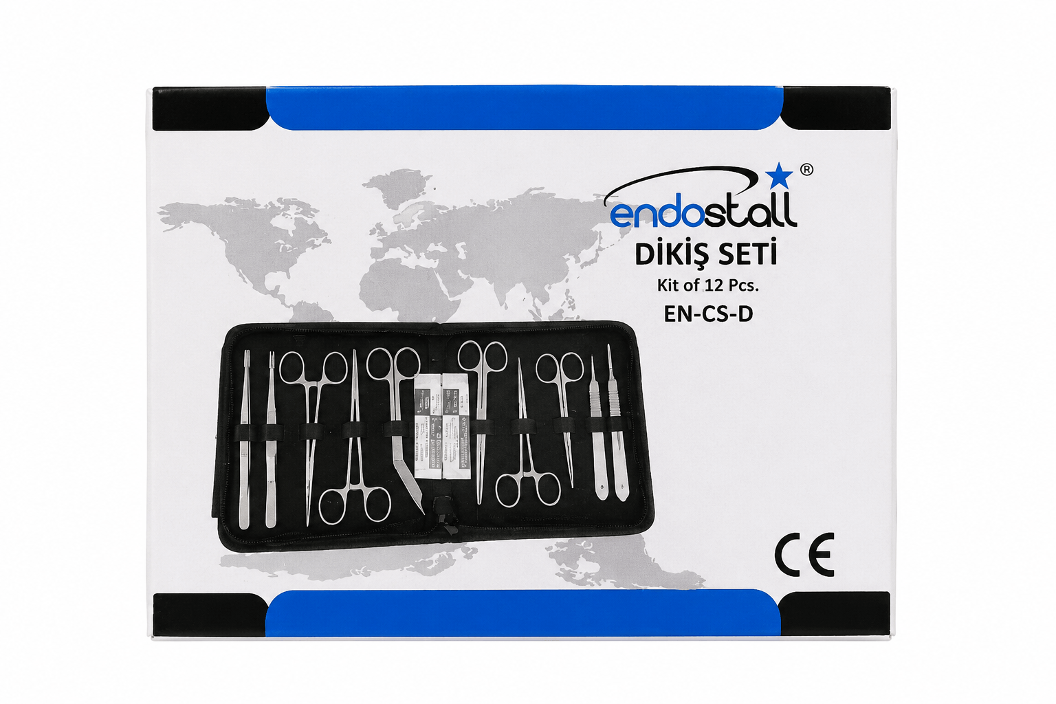 Cerrahi Dikiş Seti - 12 Parça