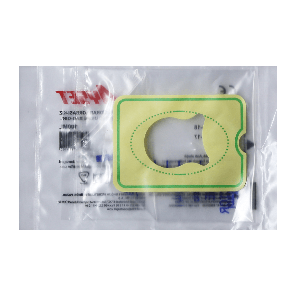 PEDİATRİK İDRAR TORBASI SÜNGERSİZ-KIZ-100ML