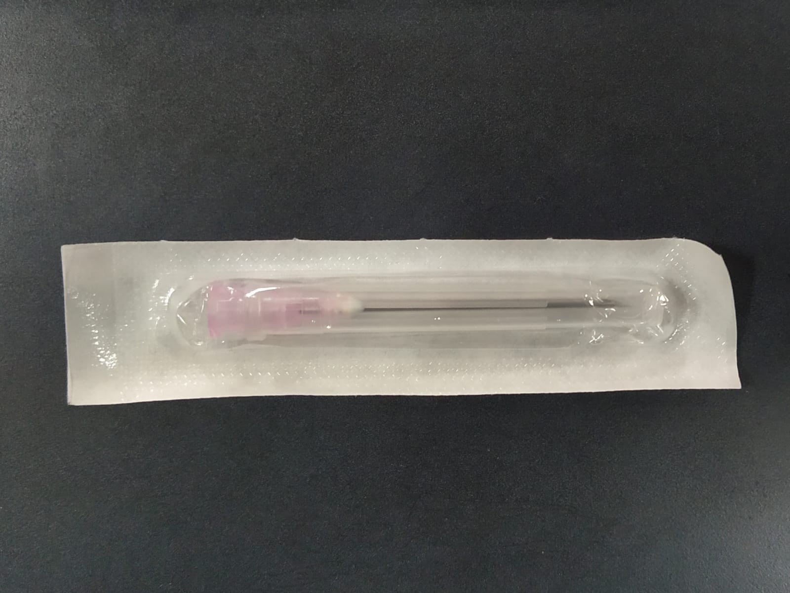 Risus - Hipodermik Steril İğne - 18G x 38 mm - Pembe