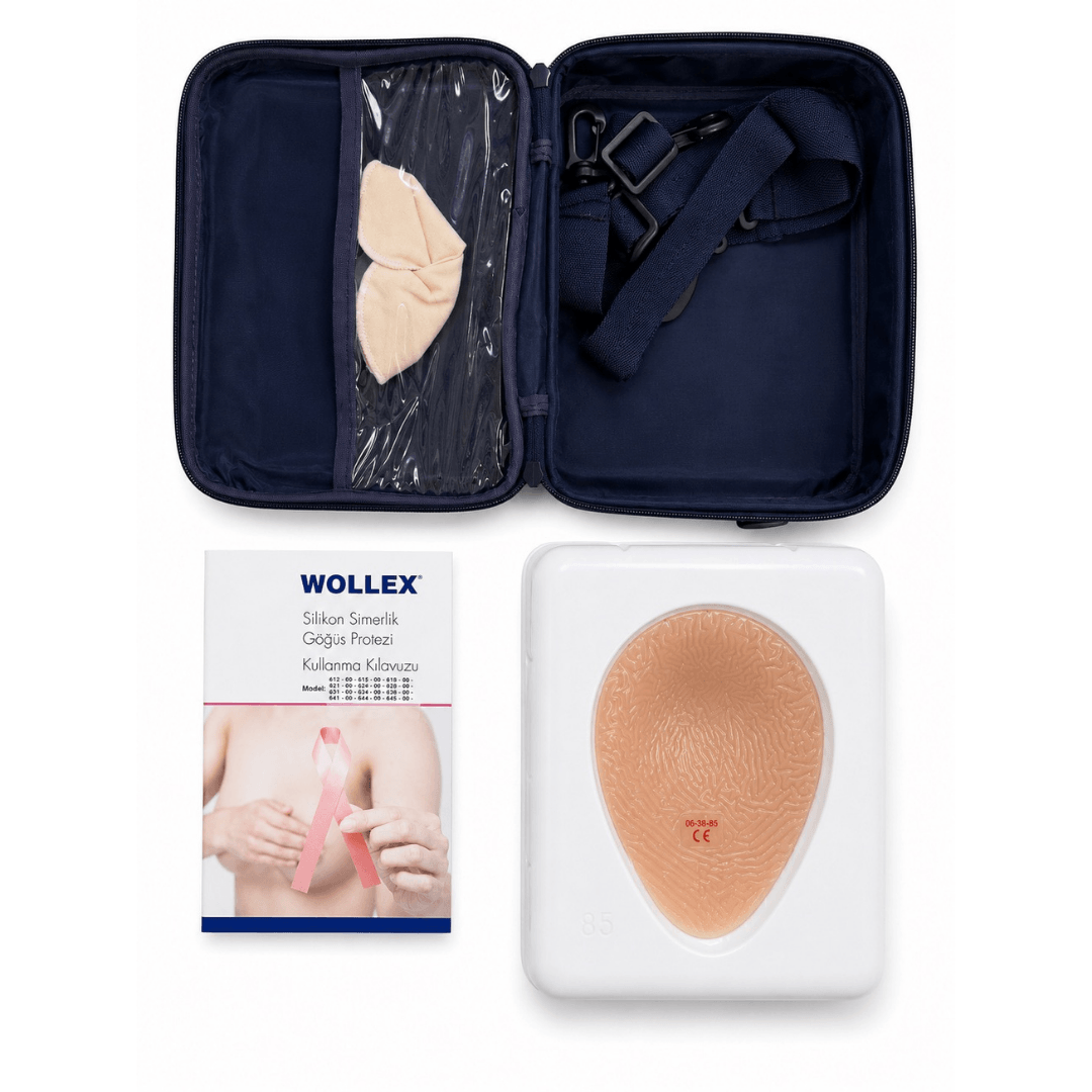 Wollex - Silikon Göğüs Protezi - 85 Beden