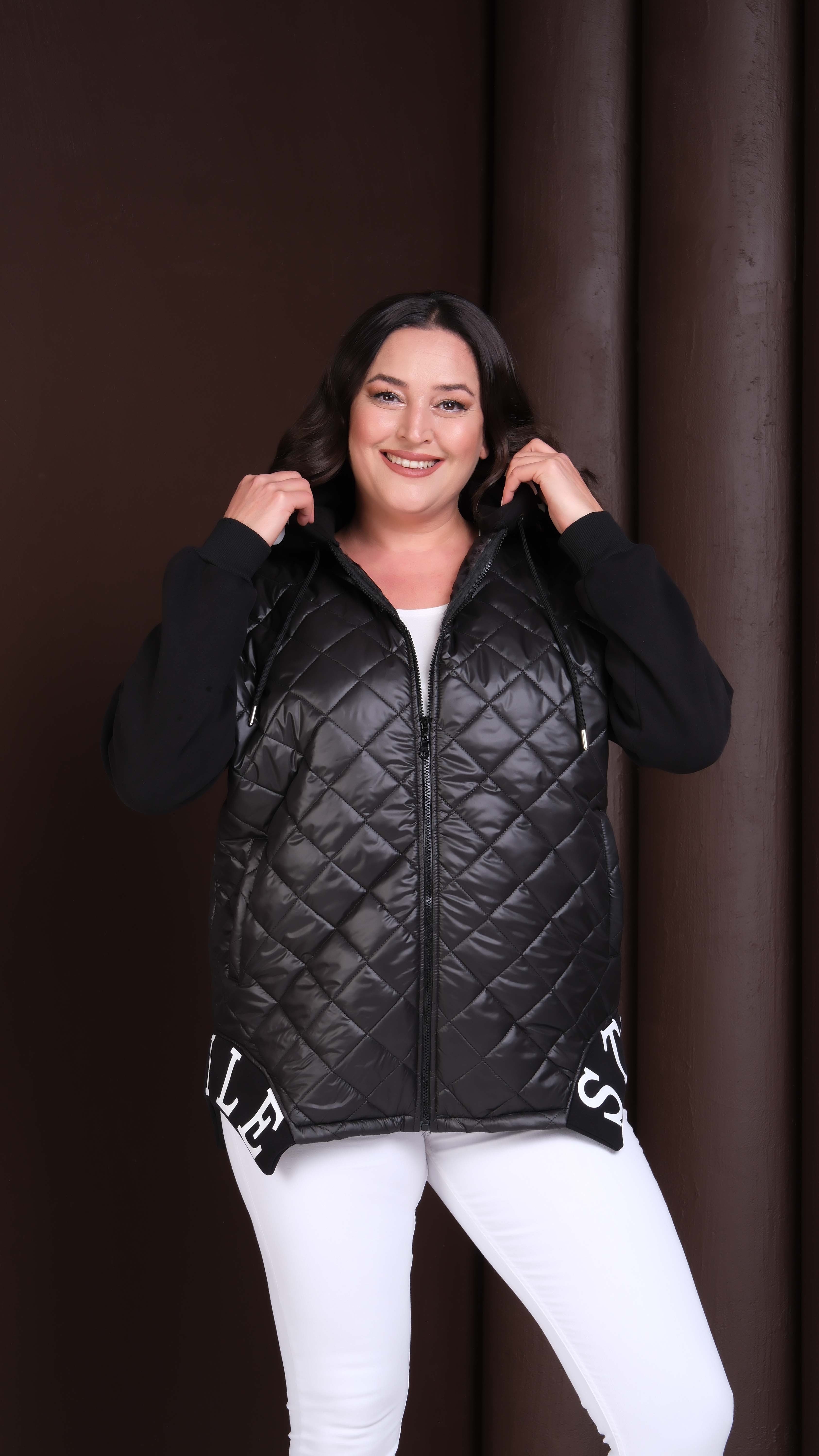 6807 3 İplik Kapitone Style Mont 