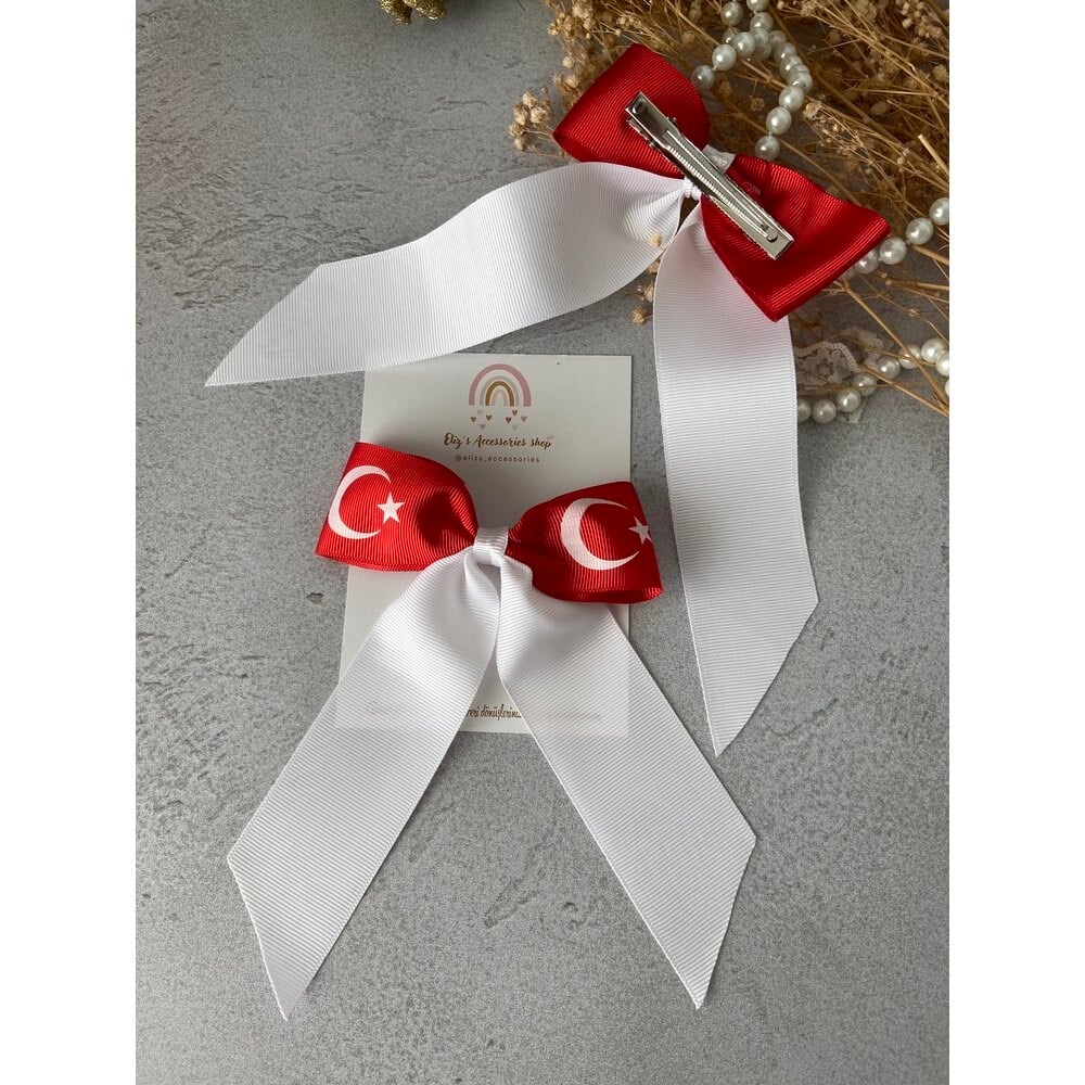 AY YILDIZLI FİYONK KURDELE TOKA