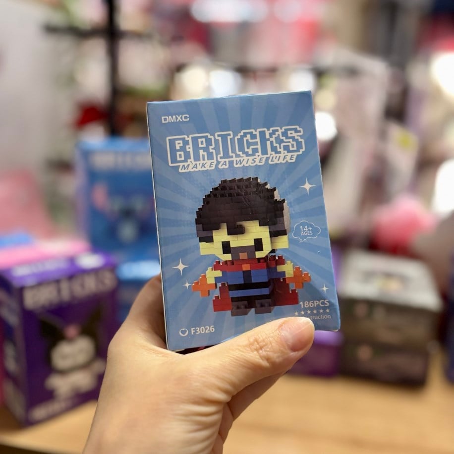 ERKEK KAREKTER 3D BRICKS YAPBOZ LEGO