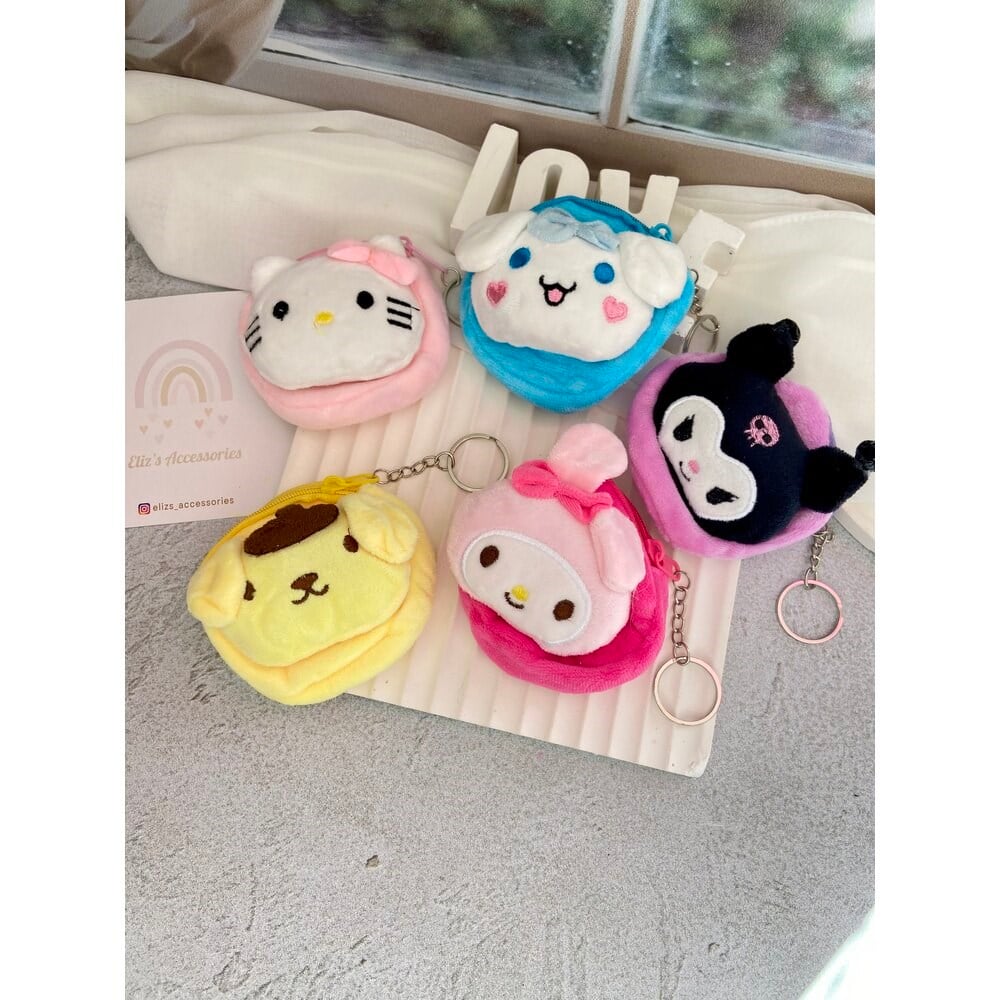 KUROMİ KAREKTERLER PELUŞ CÜZDAN ANAHTARLIK