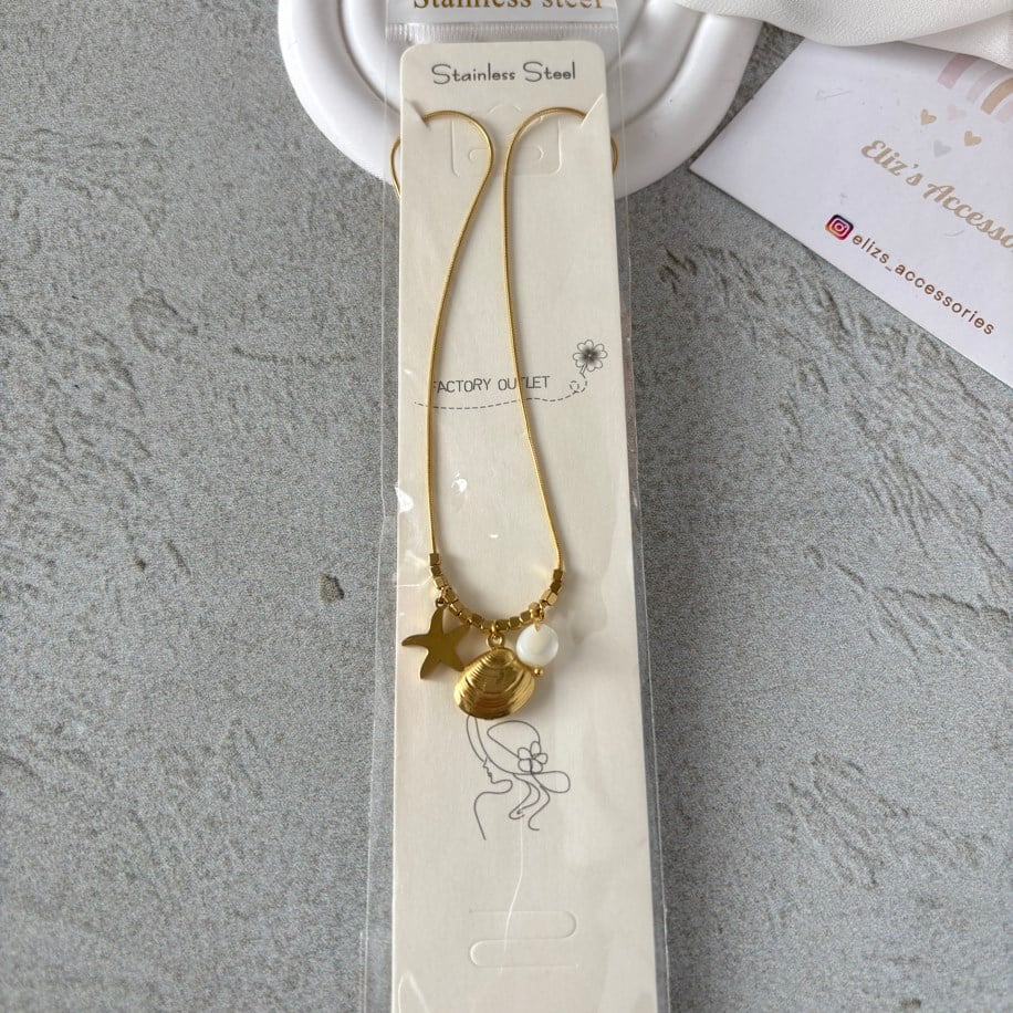 VİP GOLD OBJELİ KOLYE