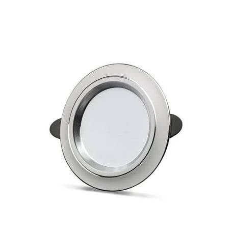  5 Watt Beyaz Işık Led Spot White+Silver